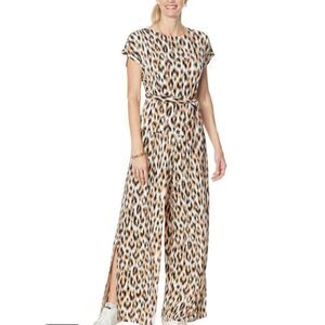 G by Giuliana Animal Print Pant & Top 2 Pcs Set Size LP NWT